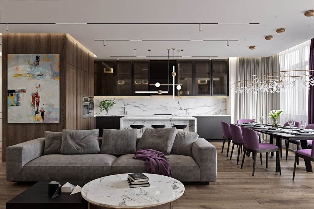 Modern Interior of “UI017” by Dinara Yusupova of U Design