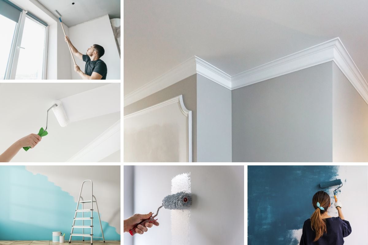 Brush Up on the Differences Between Ceiling Paint and Wall Paint