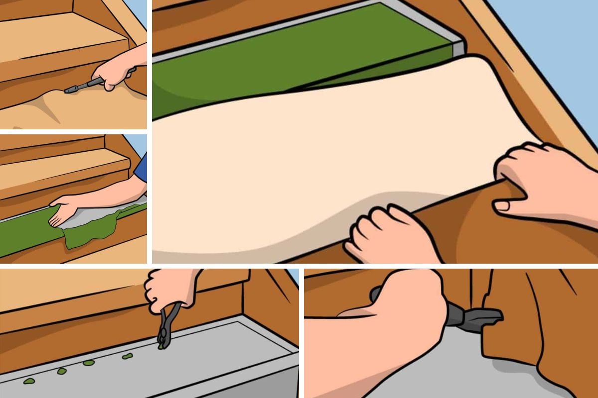 How to Remove Carpet from Stairs (Illustrated Guide)
