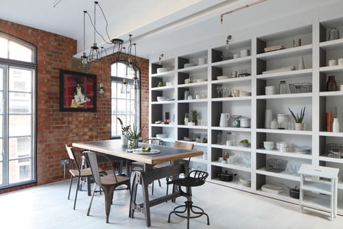 81 Industrial-Style Dining Room Ideas (Photos)
