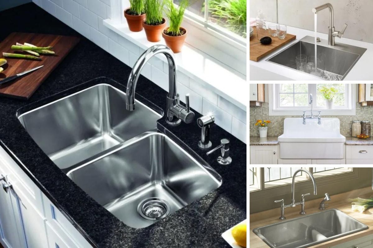 The 8 Different Types of Kitchen Sinks