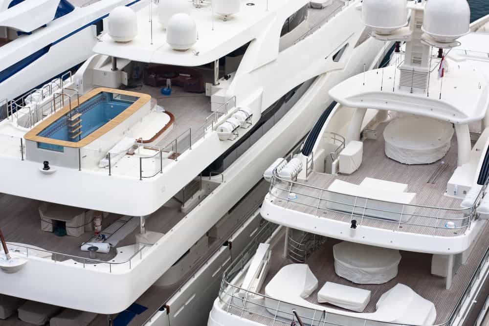 34 Luxury Yacht Decks (Bow, Flybridge and Rear Deck Photos)