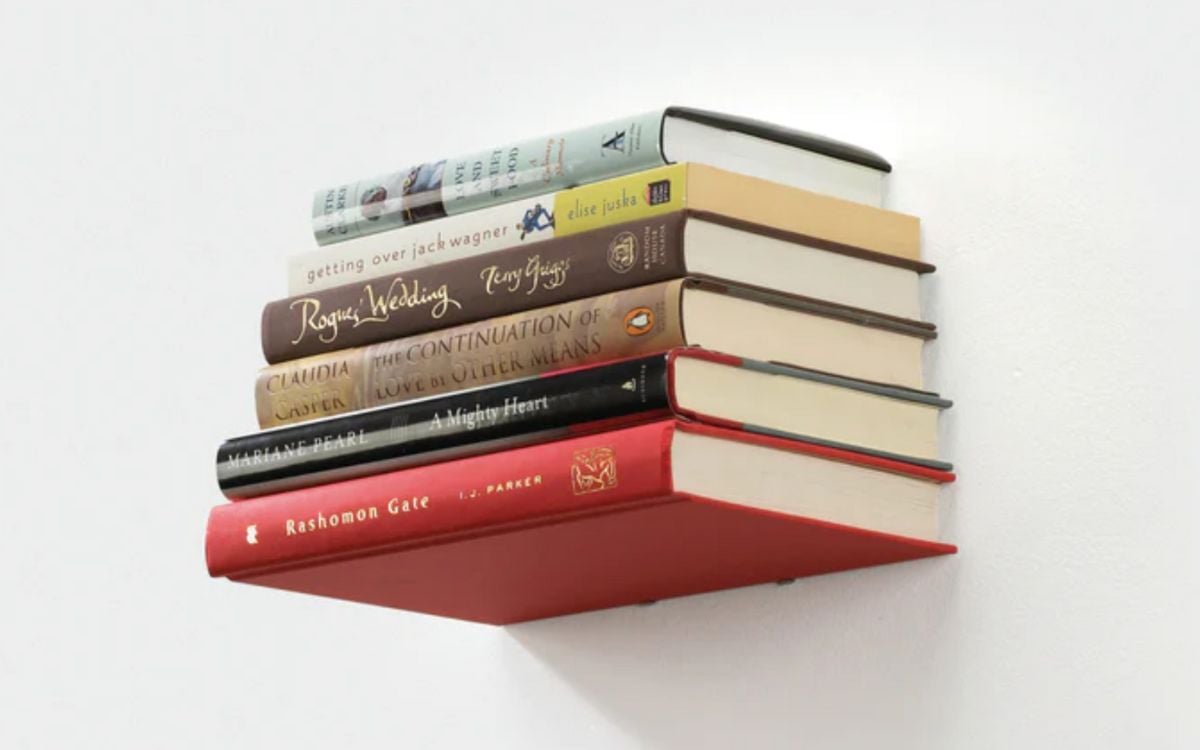 These Floating Book Shelves Give a Whole New Meaning to “Floating” – It’s Like Magic