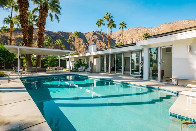 Mid-Century House with Private Oasis-Like Backyard