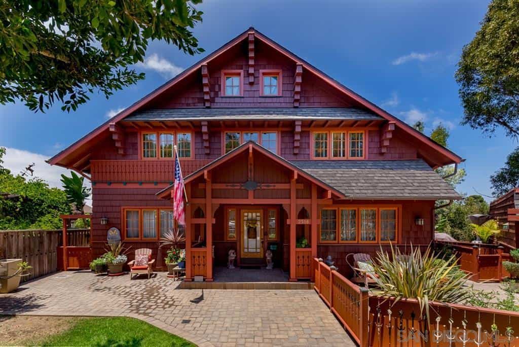 Incredibly Restored Historic Burlingame Craftsman Mills Act Home
