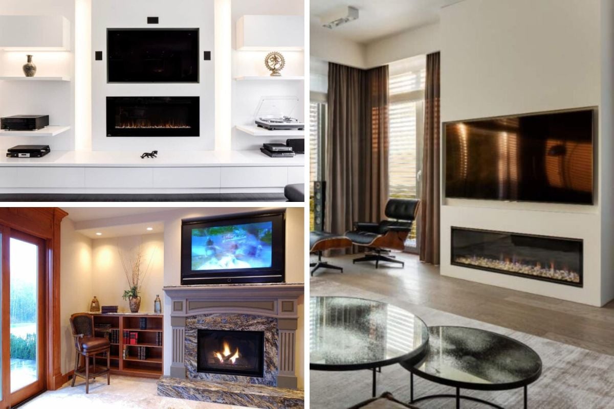 Can You Mount a TV Above an Electric Fireplace?
