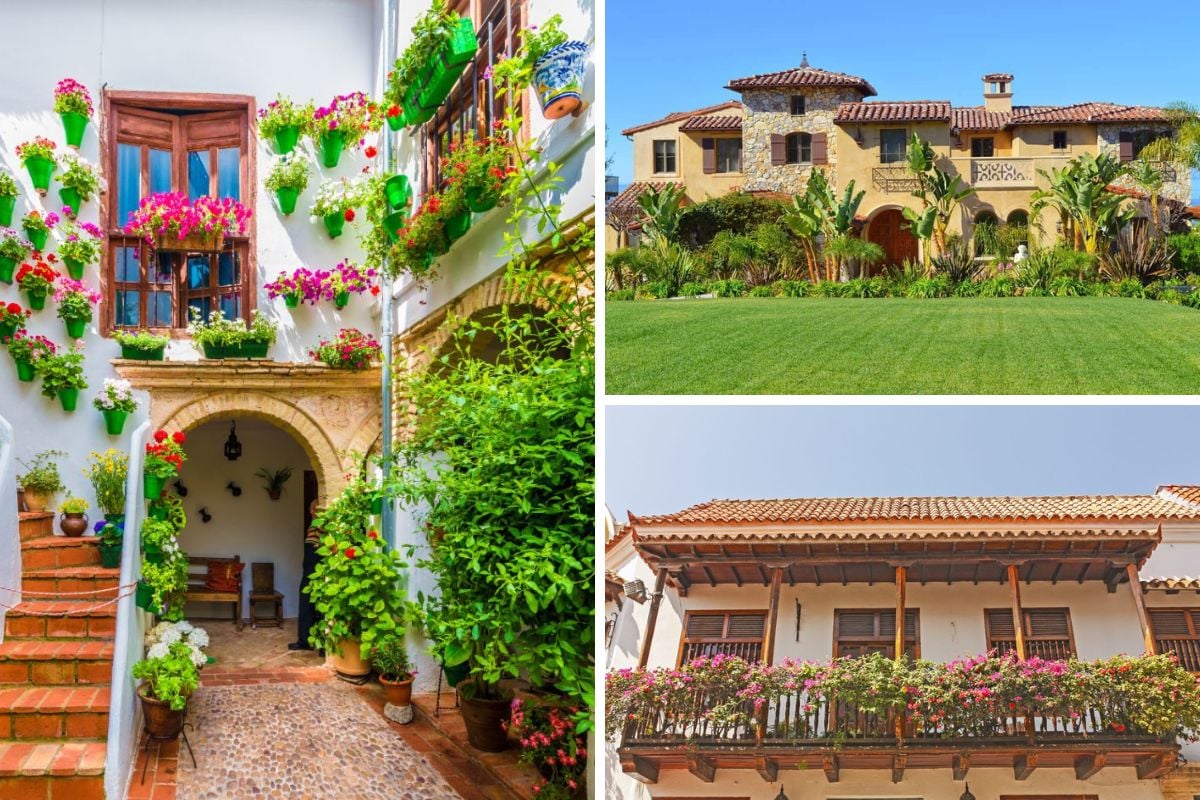 10 Spanish-Style Homes – Exterior and Interior Examples & Ideas (Photos)