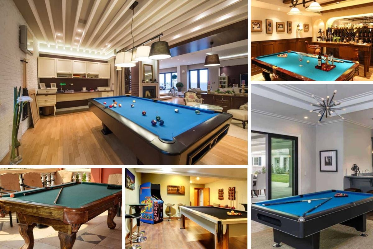 65 Rooms with a Pool Table (Man Caves Included)