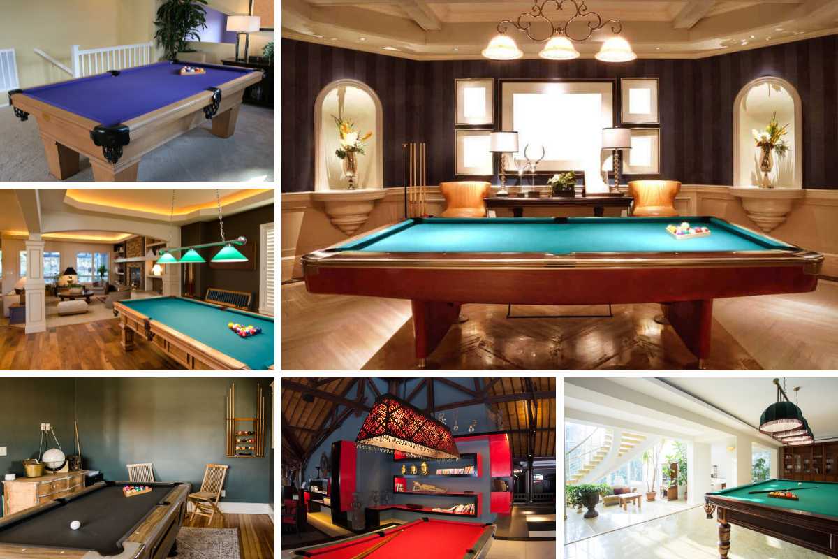 35 Different Types of Pool Tables for Fun and Games in Your Home
