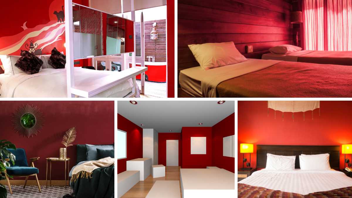 25 of the Best Red Paint Color Options for Guest Bedrooms