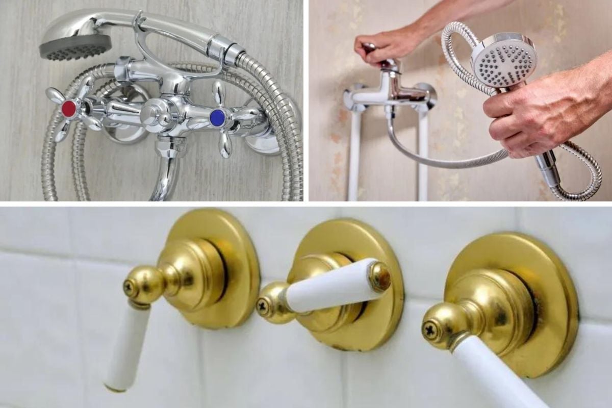 6 Different Types of Shower Handles