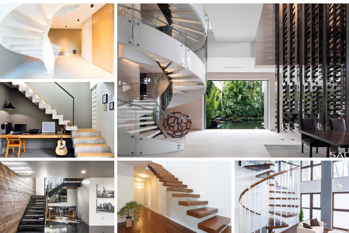 33 Cool Modern Staircase Design Ideas (& Modern Stair Railings)