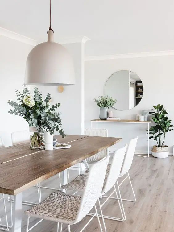 24 Versatile White Dining Room Ideas that Can Adapt to Any Style